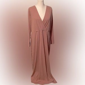 NWT EXPRESS Long Sleeve M Ribbed Dress